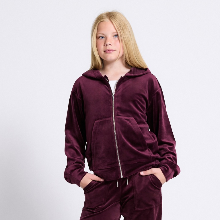 Velour Hoodie  "Ellie star"